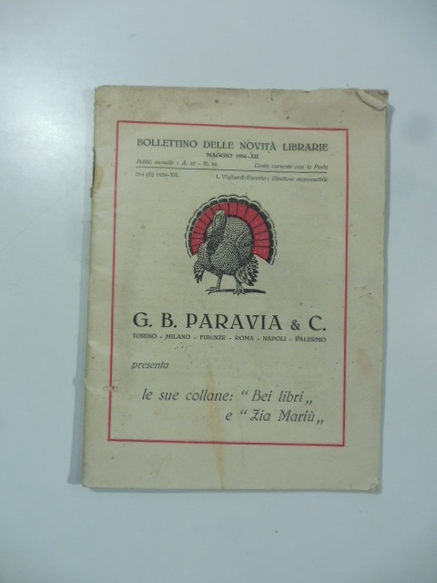 G. B. Paravia & C. presenta le sue collane: 'Bei libri' e 'Zia Mariù'